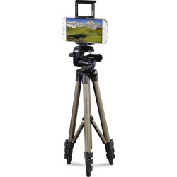 Hama Tripod voor smartphones / tablets - Aluminium - Zwart