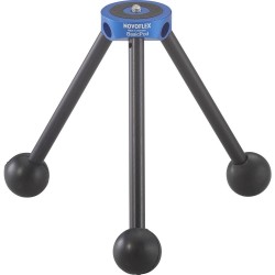 Novoflex BP Tripod Werkhoogte: 4.7 - 14.5 cm Zwart, Blauw